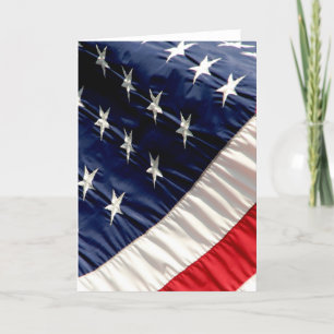 AMERICAN FLAG CARD