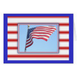 American Flag Card