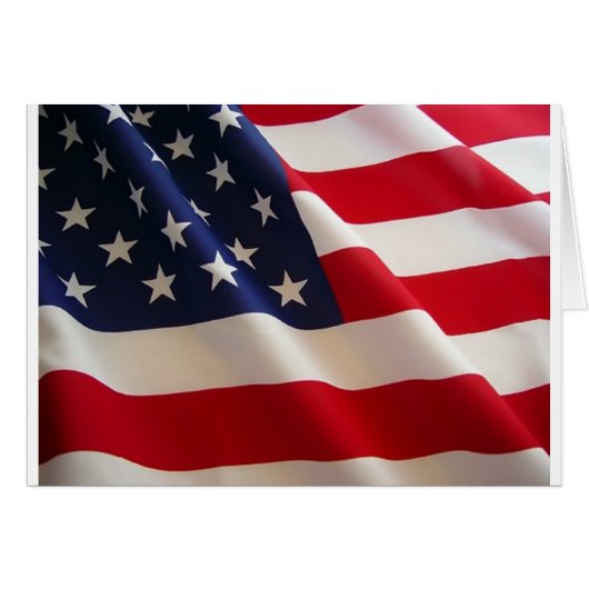American Flag Cards (Front Horizontal)