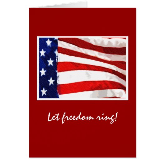 American Flag Cards (Front)
