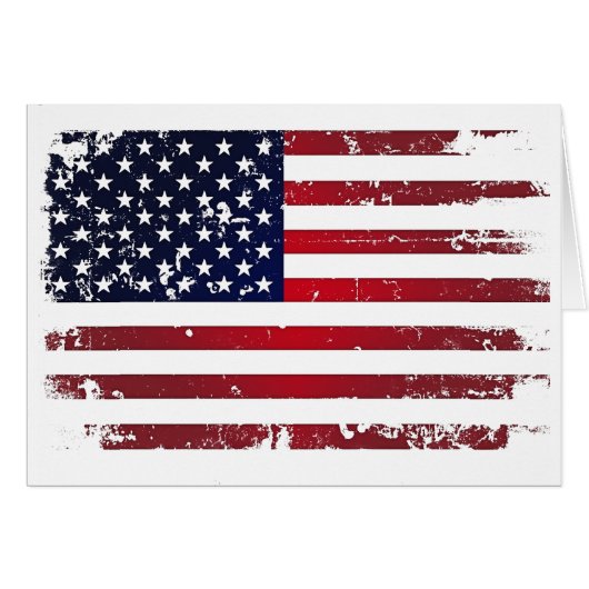 American Flag Cards (Front Horizontal)