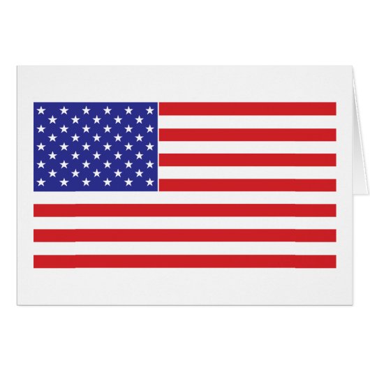 American Flag Cards (Front Horizontal)