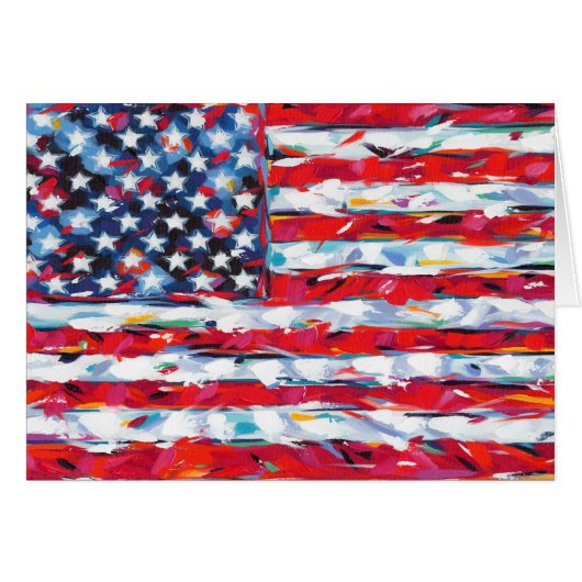 American Flag Cards (Front Horizontal)