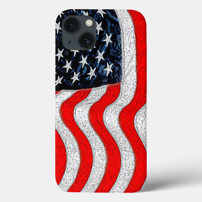 American flag Case-Mate Barely There Galaxy Note 4 iPhone Case (Back)
