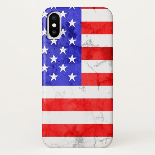 American Flag iPhone X Case