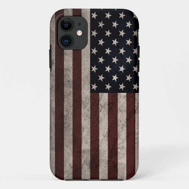 American Flag Case-Mate iPhone Case (Back)