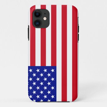 American Flag Iphone 11 Case by FlagWare at Zazzle