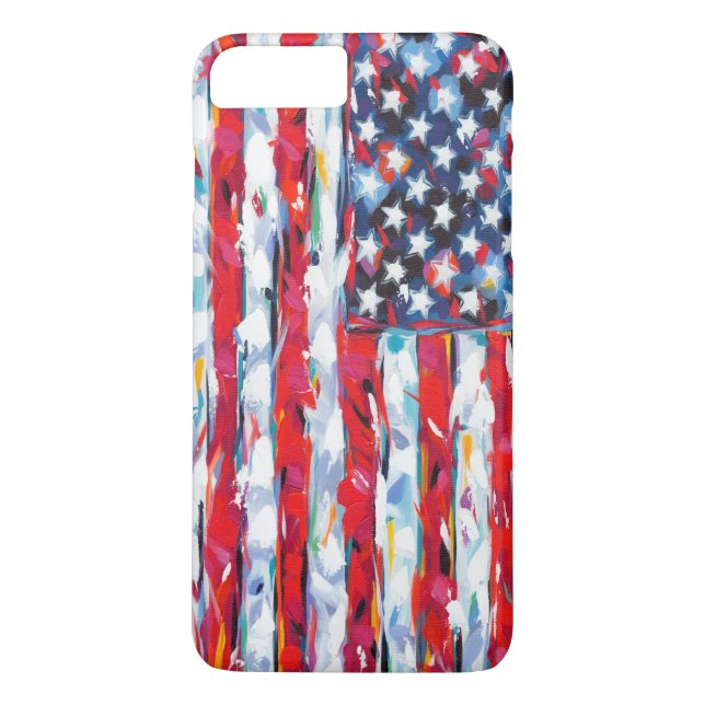 American Flag Case-Mate iPhone Case (Back)