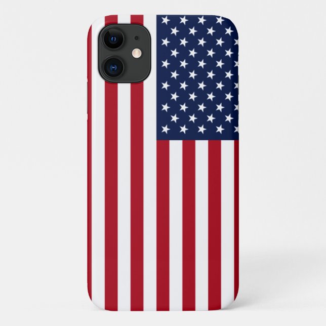 American Flag Case-Mate iPhone Case (Back)