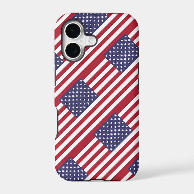 American Flag Case-Mate iPhone Case (Back)