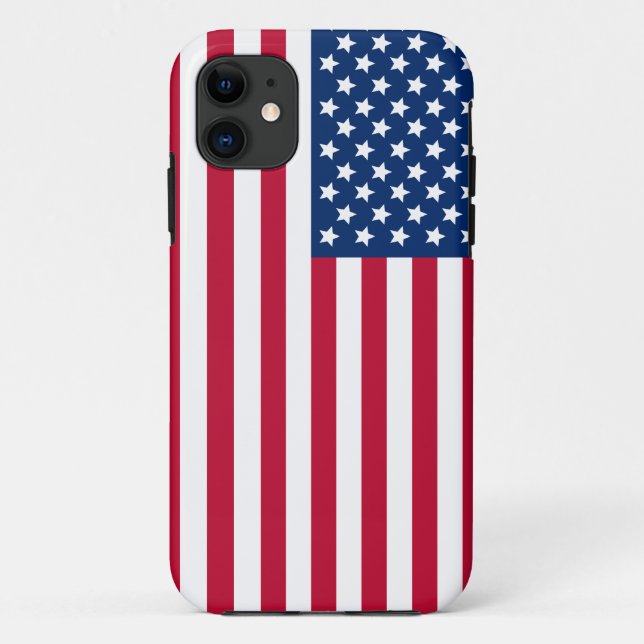 American Flag Case-Mate iPhone Case (Back)