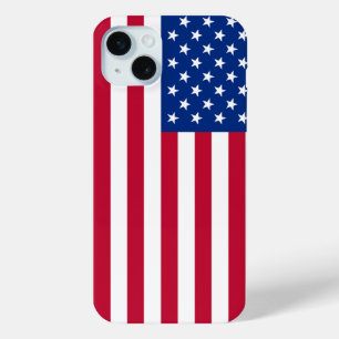 American Flag iPhone 15 Plus Case