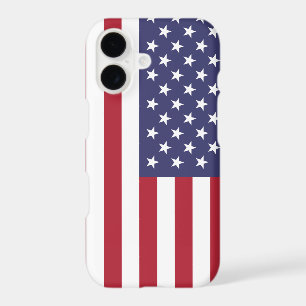 American Flag case, USA fashion / sports iPhone 17 Case