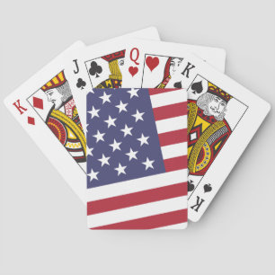 American Flag - Celebrate the USA - July 4 Classic Poker Cards