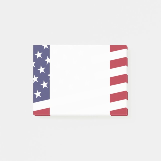 American Flag - Celebrate the USA - July 4 Classic Post-it Notes (Front)