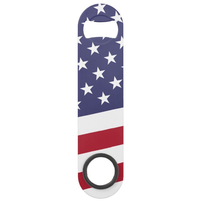 American Flag - Celebrate the USA Speed Bottle Opener (Front)