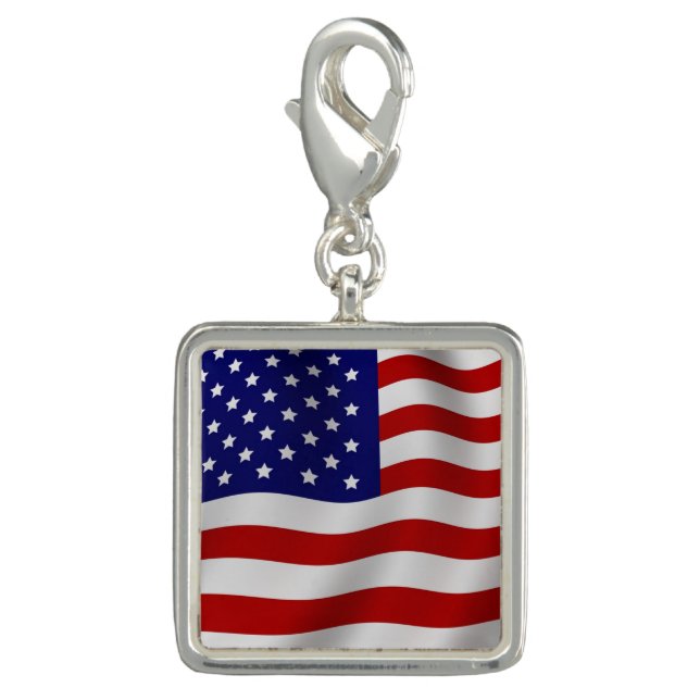 American Flag Charm (Front)