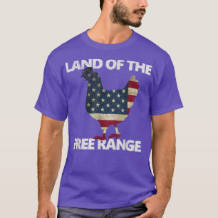 American Flag Chicken SHIRT USA Funny Gift 4th of 