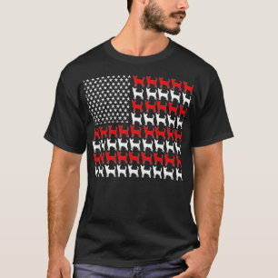American Flag Chihuahua Patriotic 4th Of July Chih T-Shirt