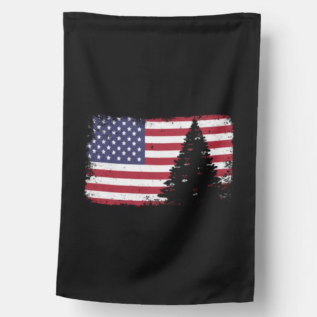 american flag christmas tree (Front)