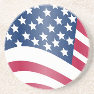 AMERICAN FLAG COASTER