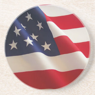 American Flag Coaster