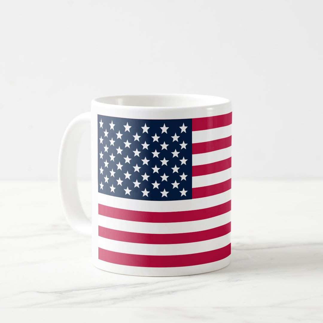 American Flag Coffee Mug | Zazzle