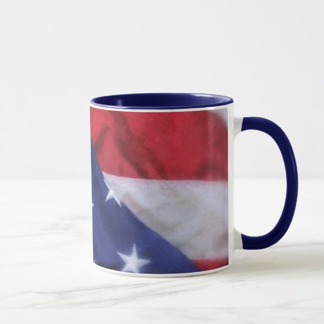 American Flag Coffee Mug (Right)