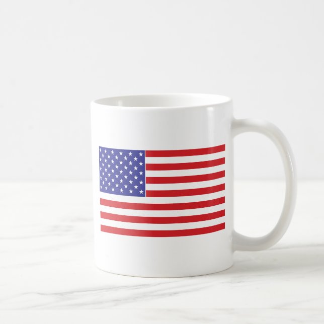 American Flag Coffee Mug (Right)