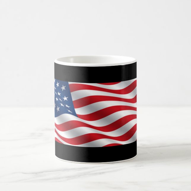 American Flag Coffee Mug (Center)