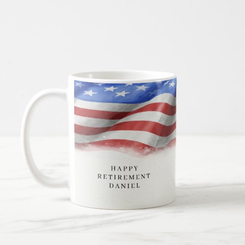 American Flag  Coffee Mug