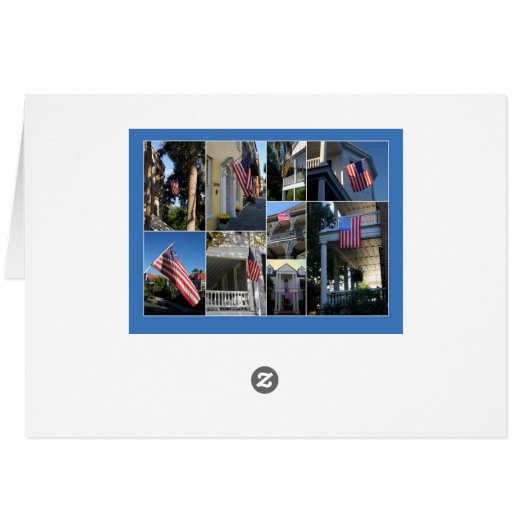 American Flag Collage (Back Horizontal)