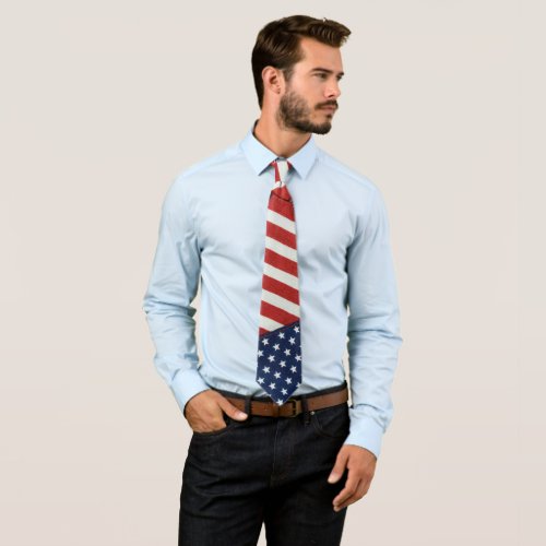 American Flag Collection Neck Tie