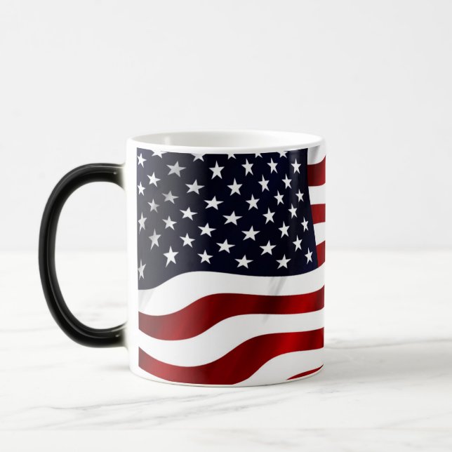 American Flag Color Morph Mug (Left)