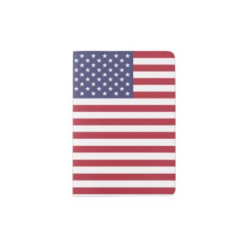 American Flag Colors Passport Holder by Fran_Riley at Zazzle