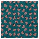   American Flag Composition 1 Fabric