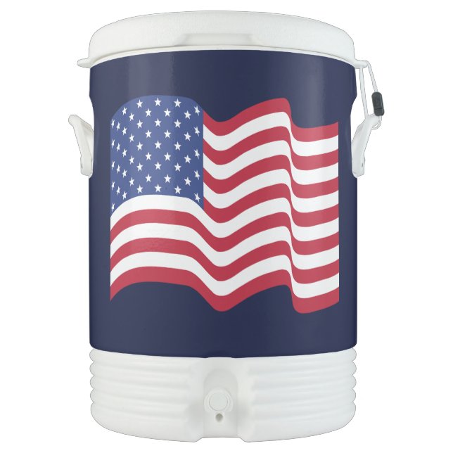 American Flag Cooler (Front)