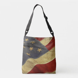 American Flag Crossbody Bag