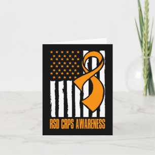 American Flag CRPS Awareness Card