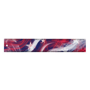 American flag Custom 12 inch Ruler