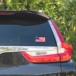 American Flag Decal Bumper Car Window