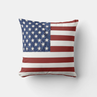 American Flag Decorative Pillow