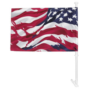 American Flag Design - Stars & Stripes USA Print