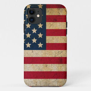 American Flag Distressed Case