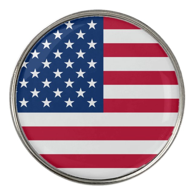 American Flag Divot Tool Bottle Opener with Marker (Detail)