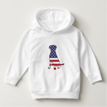 American Flag Dog Hoodie American Flag Dog Hoodie