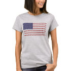 American Flag Dog T-Shirt | Zazzle