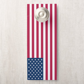 American flag door hanger