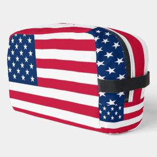 American Flag Dopp Kit