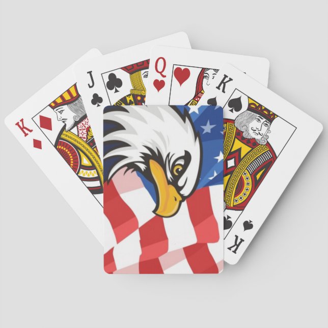 American Flag/Eagle Deck of Playing Cards (Back)